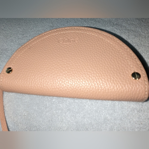 Chloe perfume half moon cosmetic case. - Picture 5 of 8